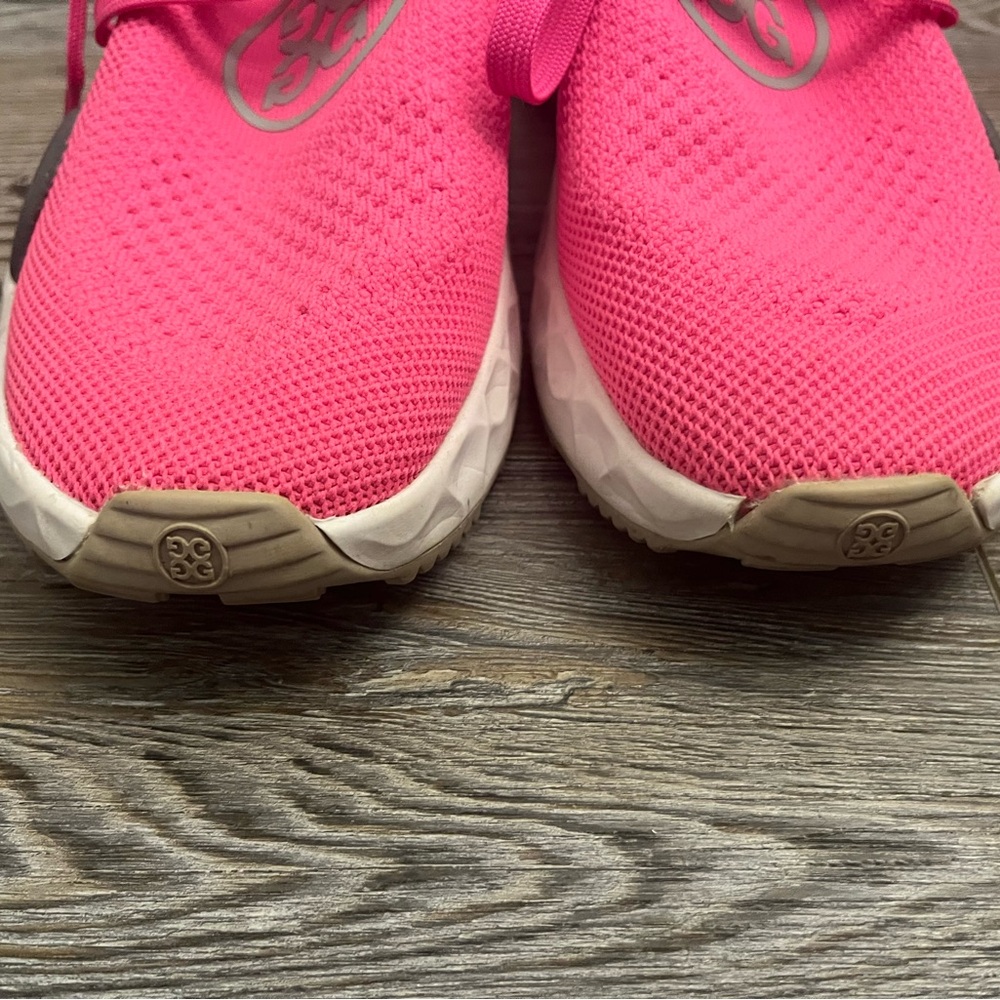 G/FORE Pink and Gray Sneakers/Golf Shoes - Picture 6 of 15